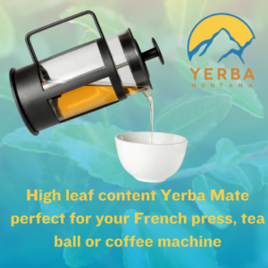 Yerba Mate French Press, Tea Ball, Coffee Machine, lose leaf