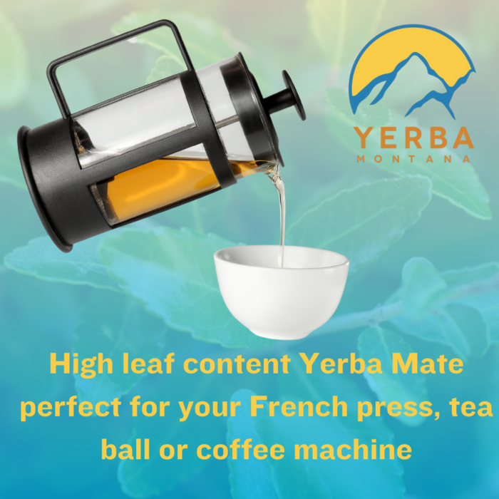 Yerba Mate French Press, Tea Ball, Coffee Machine, lose leaf