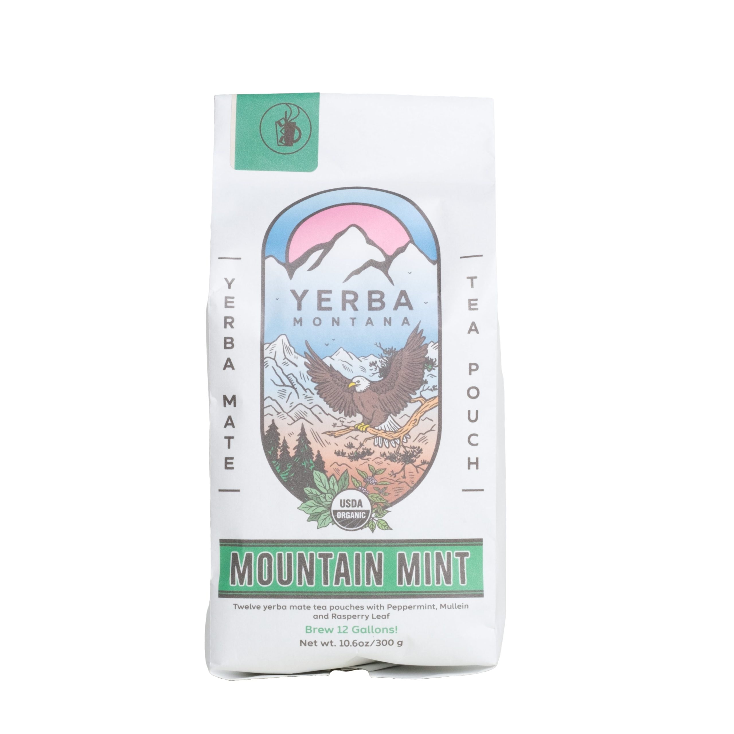 Mountain Mint yerba mate bag